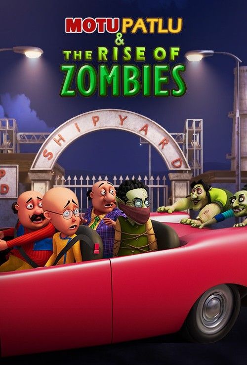 poster of Motu Patlu And The Rise Of Zombies (2024) Hindi Movie