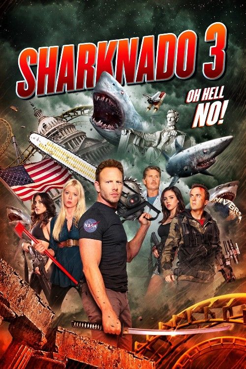 Sharknado 3: Oh Hell No (2015) EXTENDED Hindi Dubbed Movie download full movie
